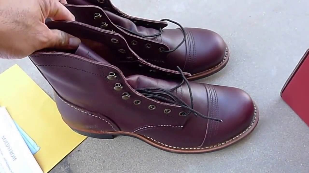 Red Wing Iron Ranger 8119 Oxblood Mesa Leather