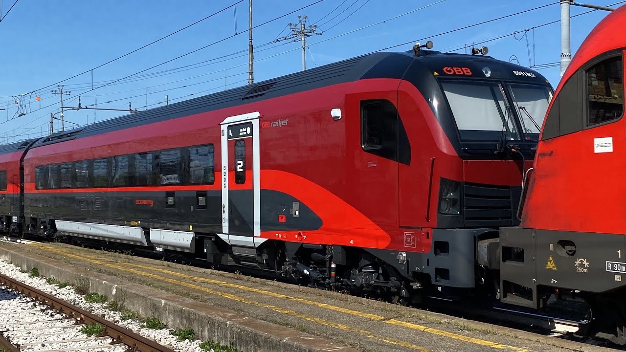 IL NUOVO RAILJET DI ÖBB ARRIVA A BOLOGNA!