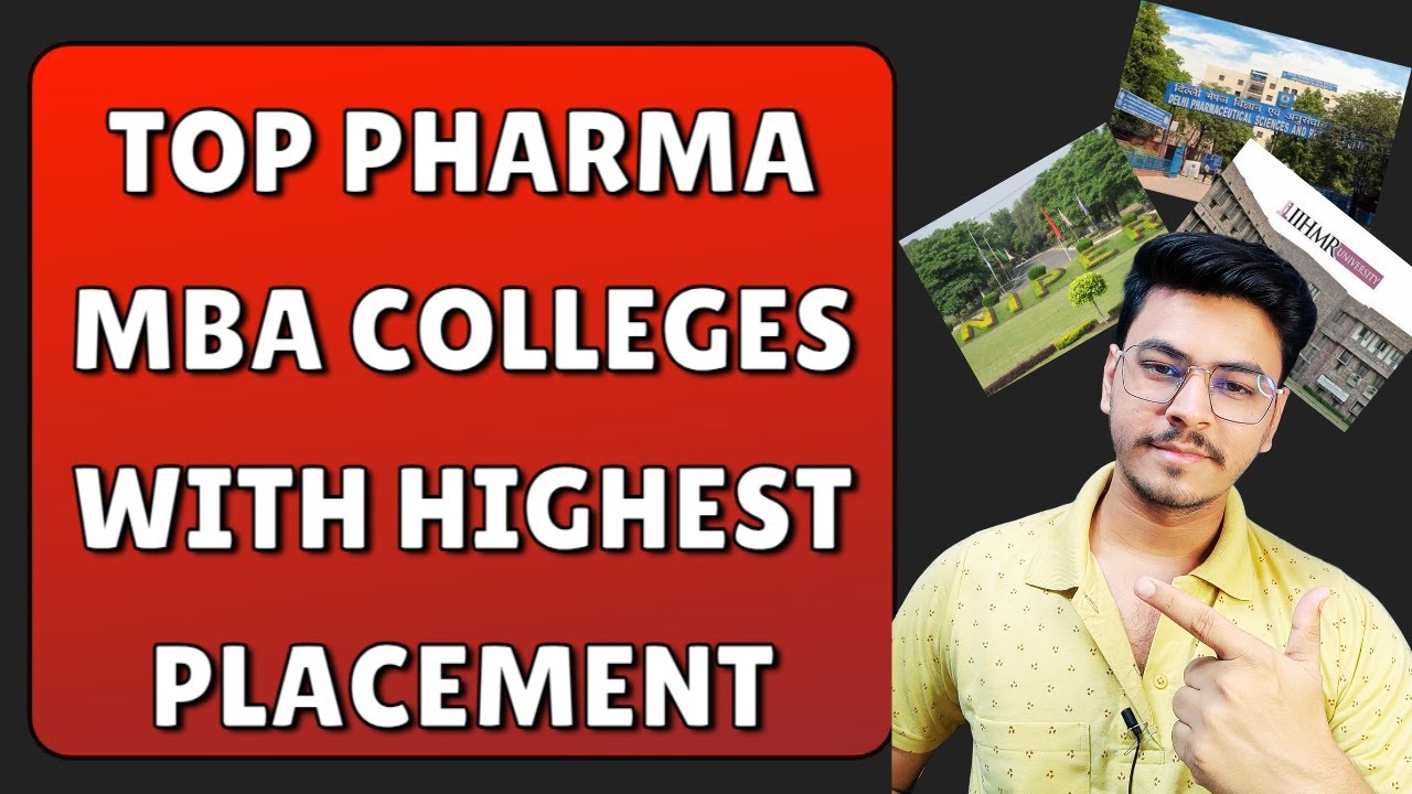 Top Pharma MBA Colleges with Highest Placement | 100% Placement | Highest Package