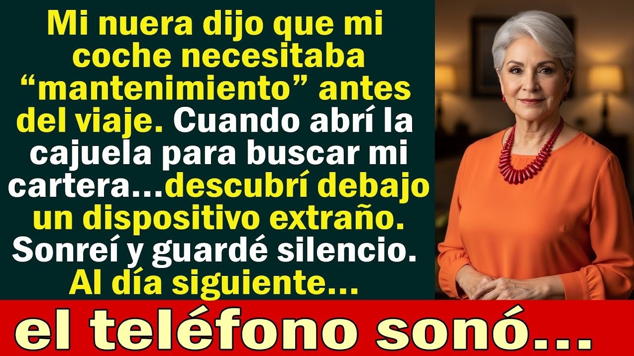Mi nuera puso un rastreador en mi coche sin que yo lo supiera… pero lo que hice la enloqueció
