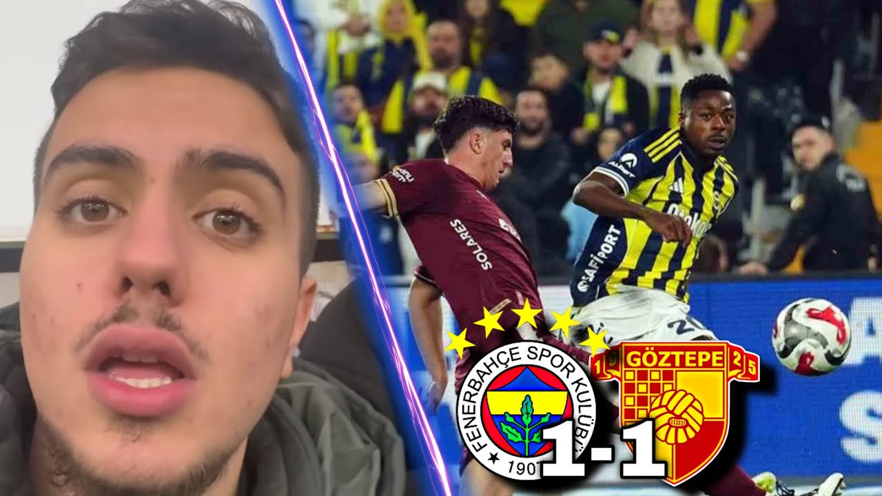🤭 KIZ ARKADAŞIMLA MAÇA GİTTİK! // Fenerbahçe 1 - 1 Göztepe // Stadyum Vlogu // 4K