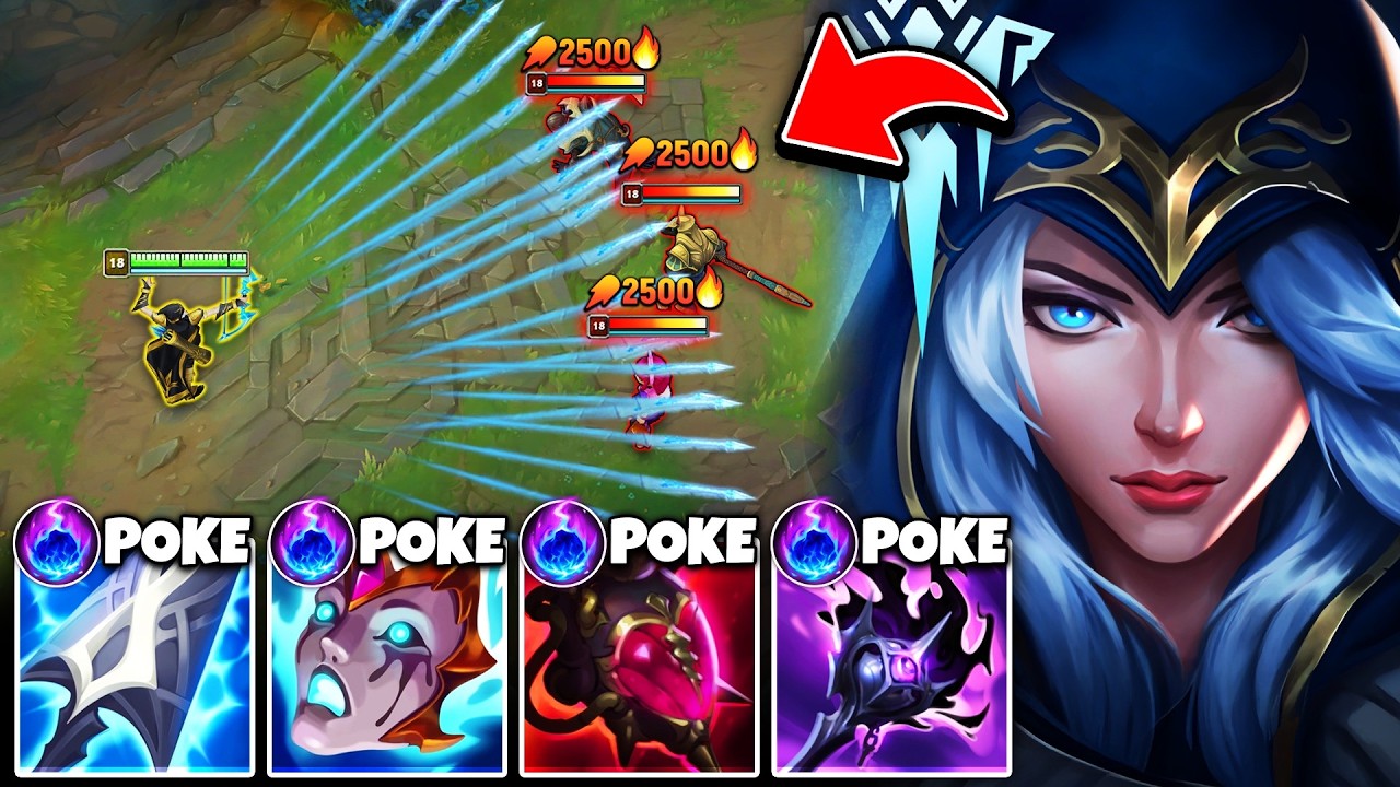 If you suck at League of Legends then just copy this Brainless Ashe build...
