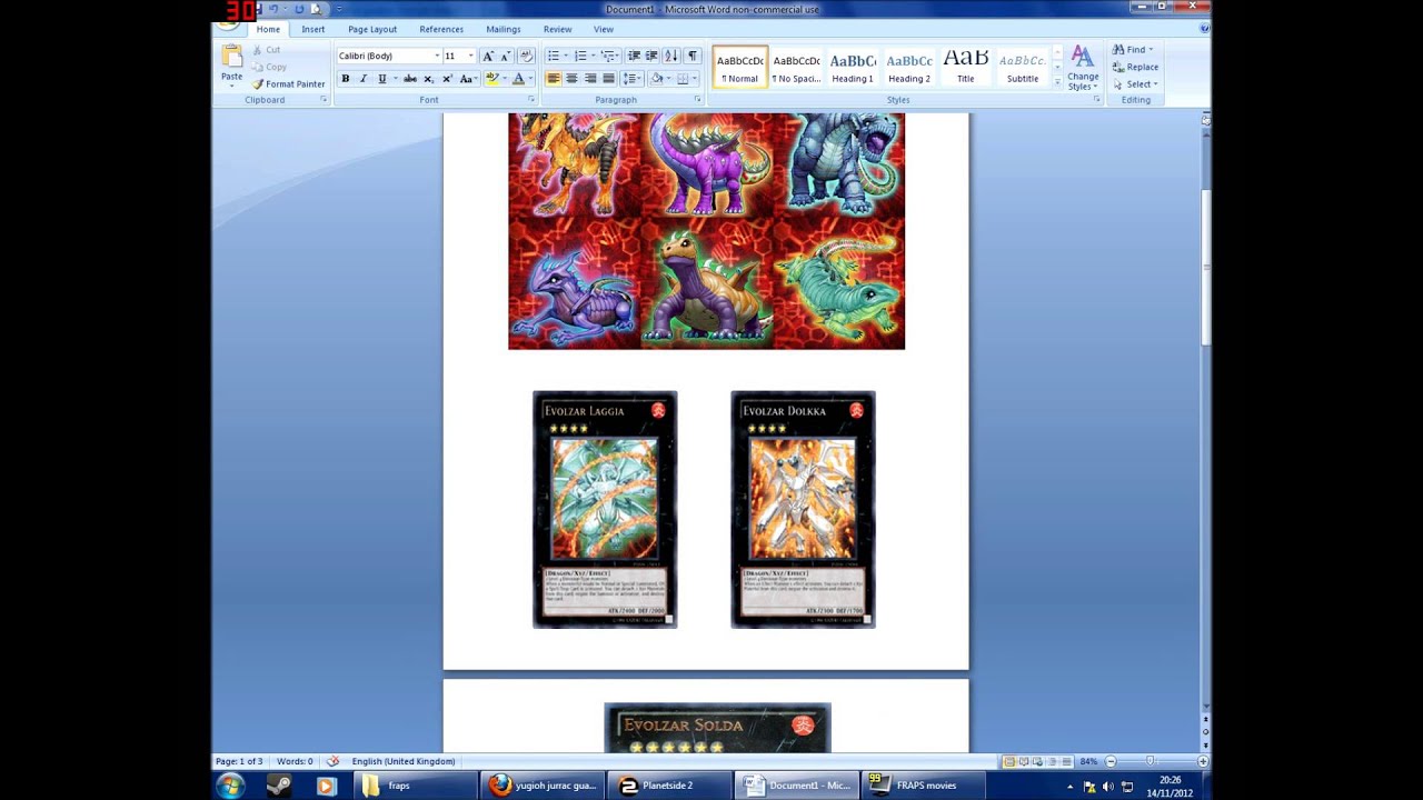 deck of the week (evols)