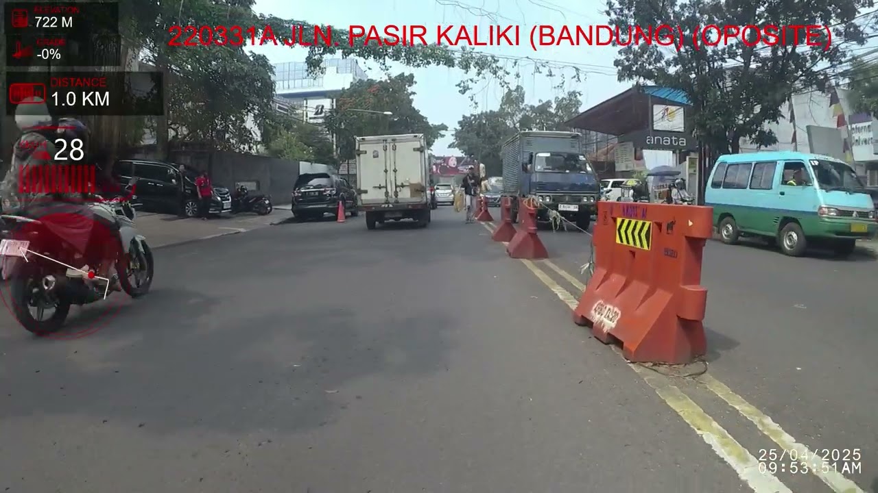 103  220331A - JLN. PASIR KALIKI (BANDUNG) - ARAH OPPOSITE - S1 2025