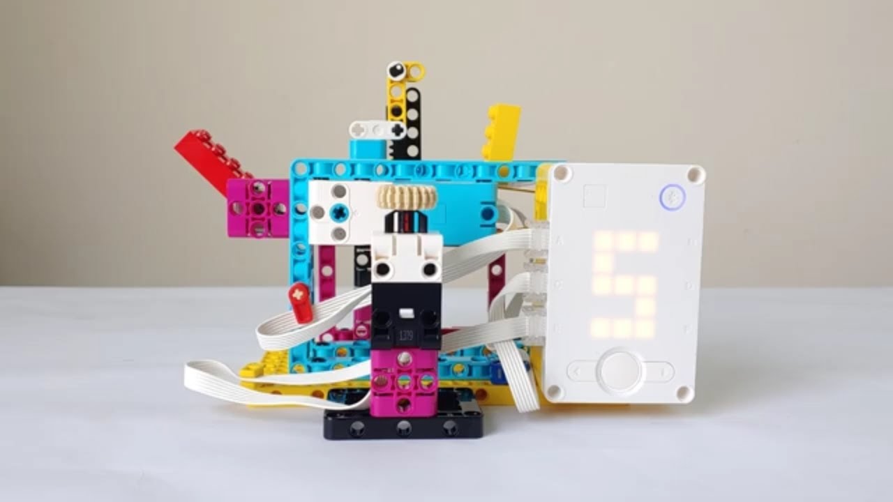 How to make DINOSAUR GAME | Game khủng long | Lego Spike Prime