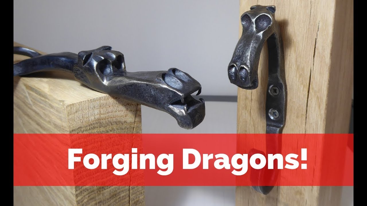 How to Forge a Dragon! Forging Dragon Heads for Your metal work!