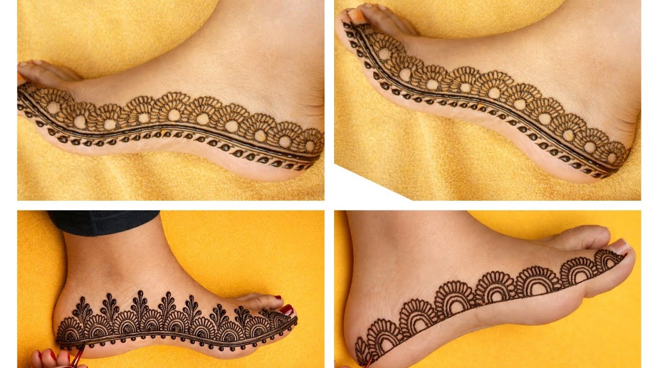 Pawo ka mehndi design #foot mehndi #simplemehndidesign #feet mehndi #per ka mehndi  #hennna foot