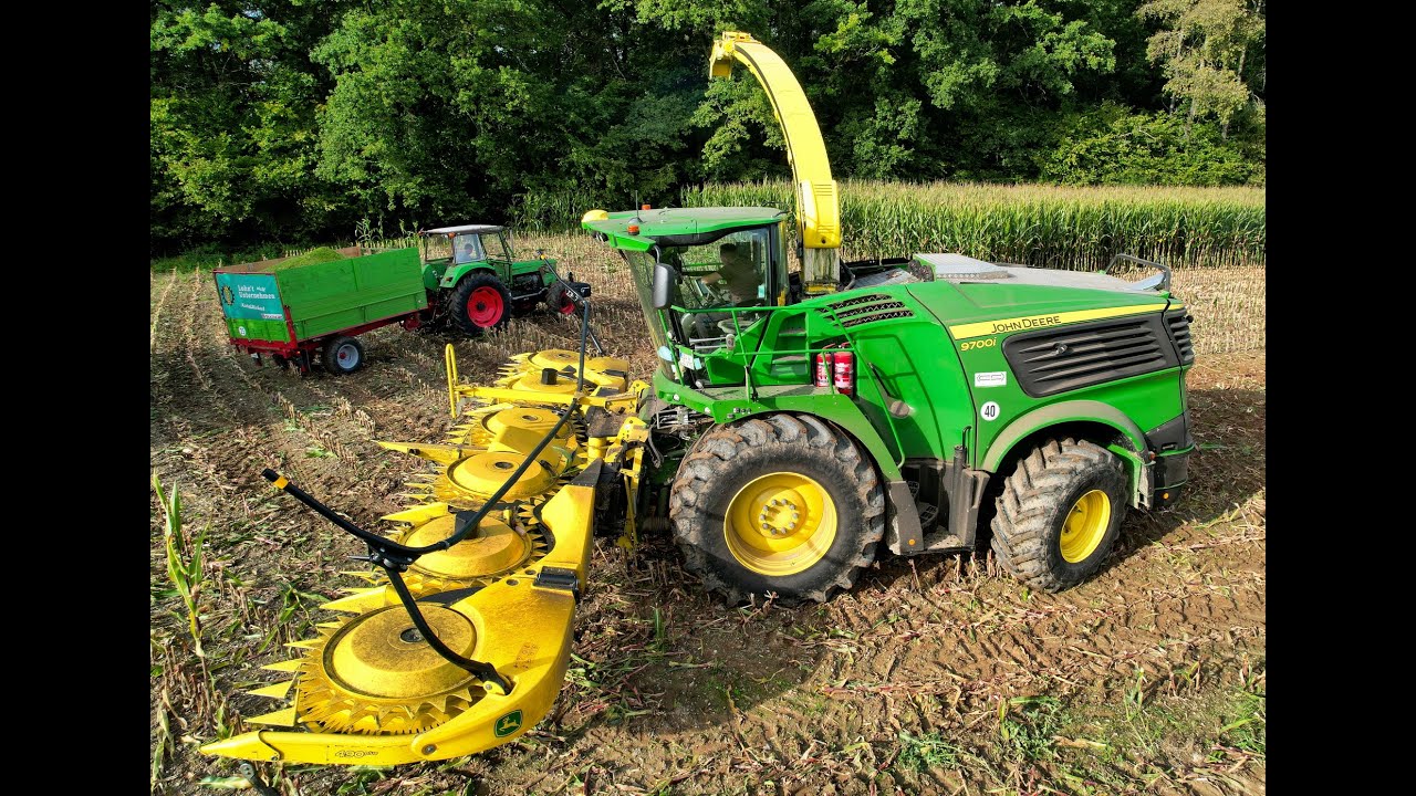 🌽Maisernte • John Deere 9700i • Fendt Vario 942 & 826 • Deutz D10006 • Maishäckseln • Bergmann🌽