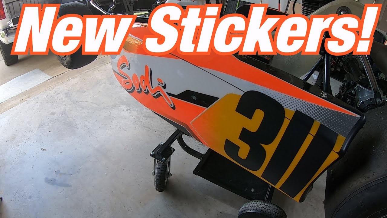 Installing Sticker Kit on Sodi Kart