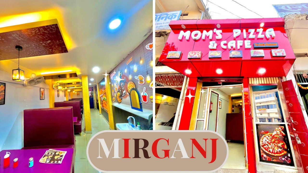 Mom’s Pizza & Cafe – Mirganj ka Favourite Taste😋Spot Mom’s Pizza 🍕 & cafe 
