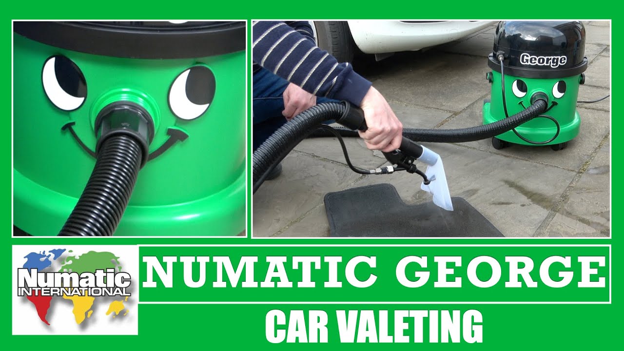 Numatic George Car Cleaning Demo & Set Up For Wet & Dry Use