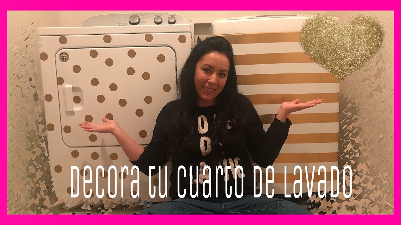 Cómo decoré mi cuarto de lavado