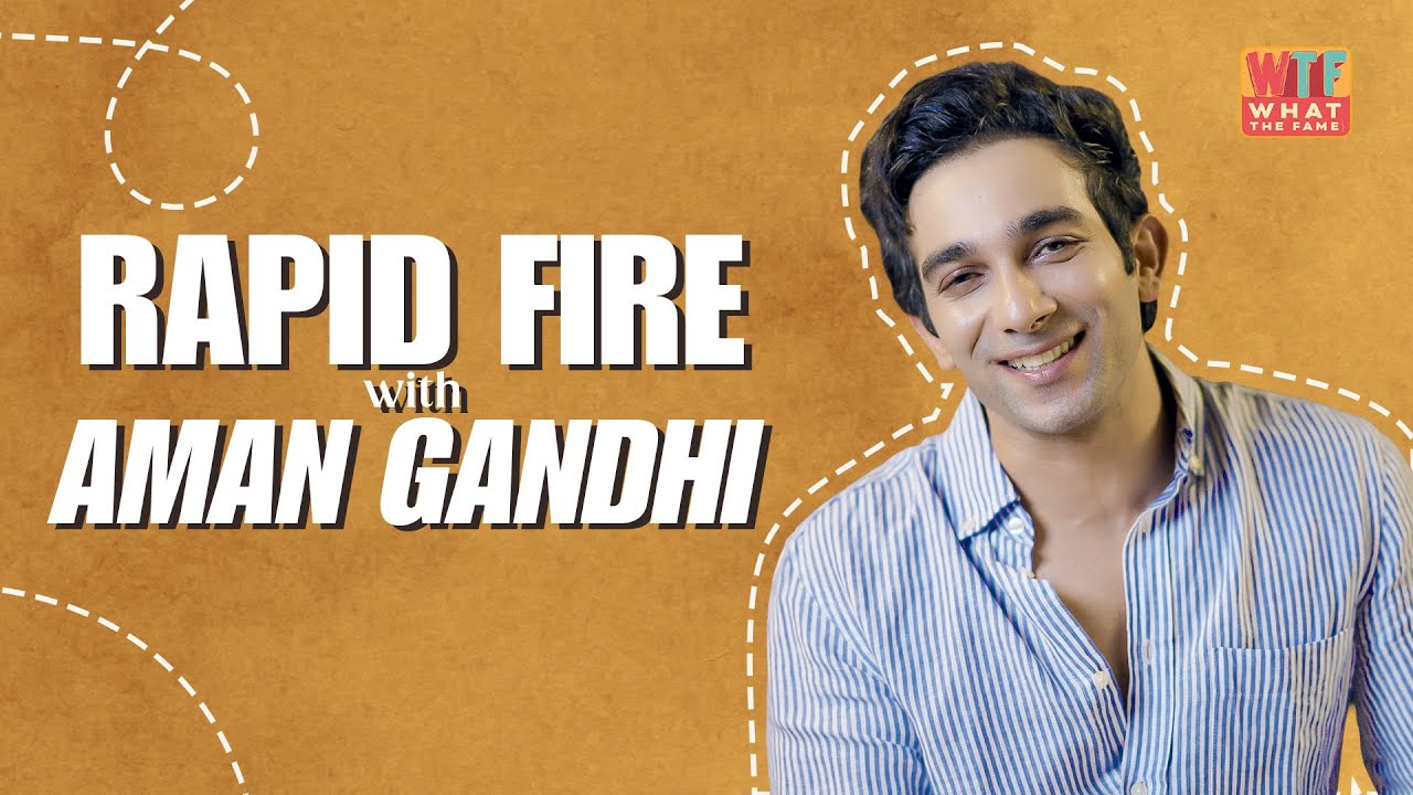 Aman Gandhi Exclusive Rapid Fire | Unfiltered, Funny & Real Moments!