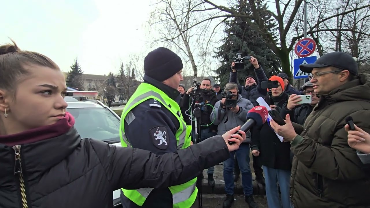 Кишинэу. После протеста. Полиция не разрешает уехать.12.02.2026