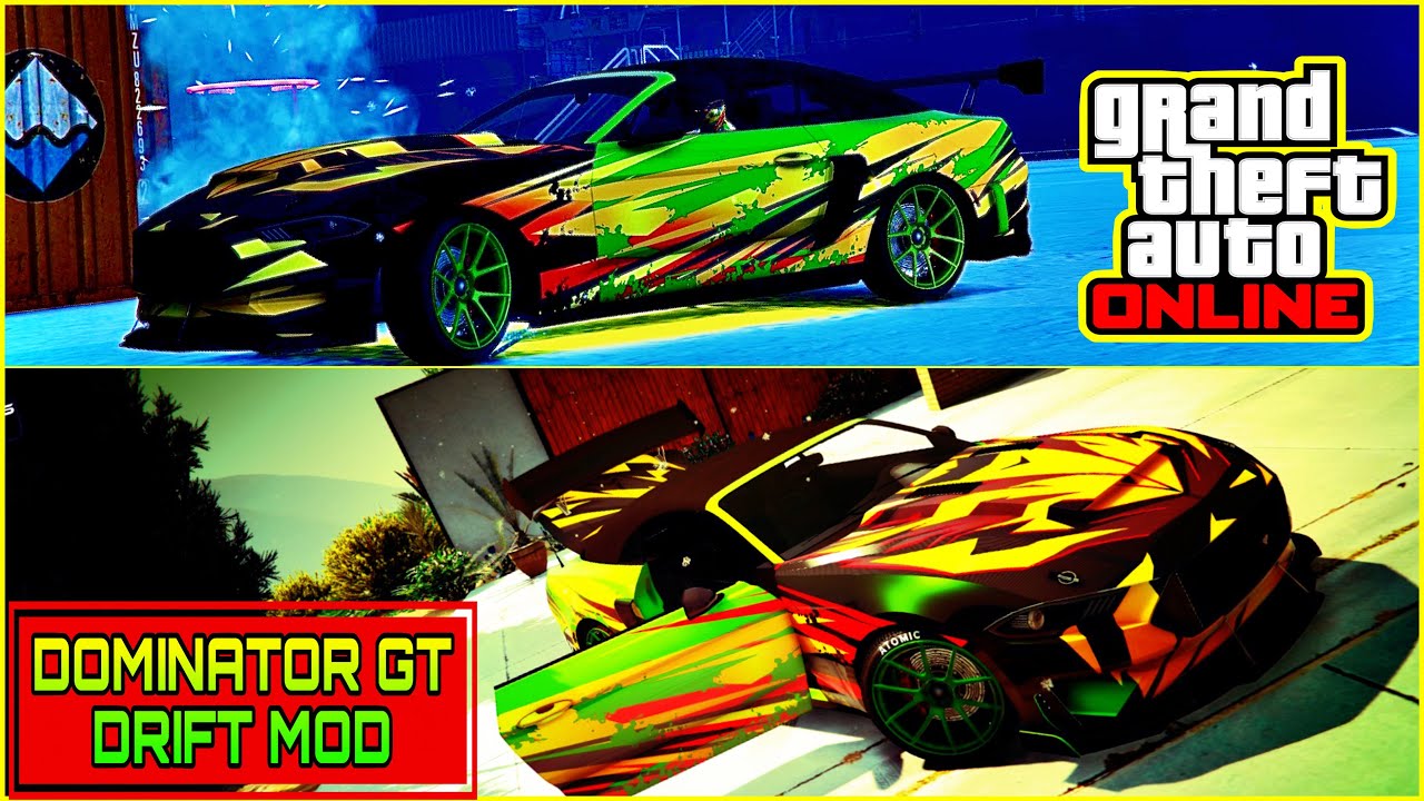 [DLC] DRIFT MOD POUR LA DOMINATOR GT PROCHAINEMENT SUR GTA ONLINE