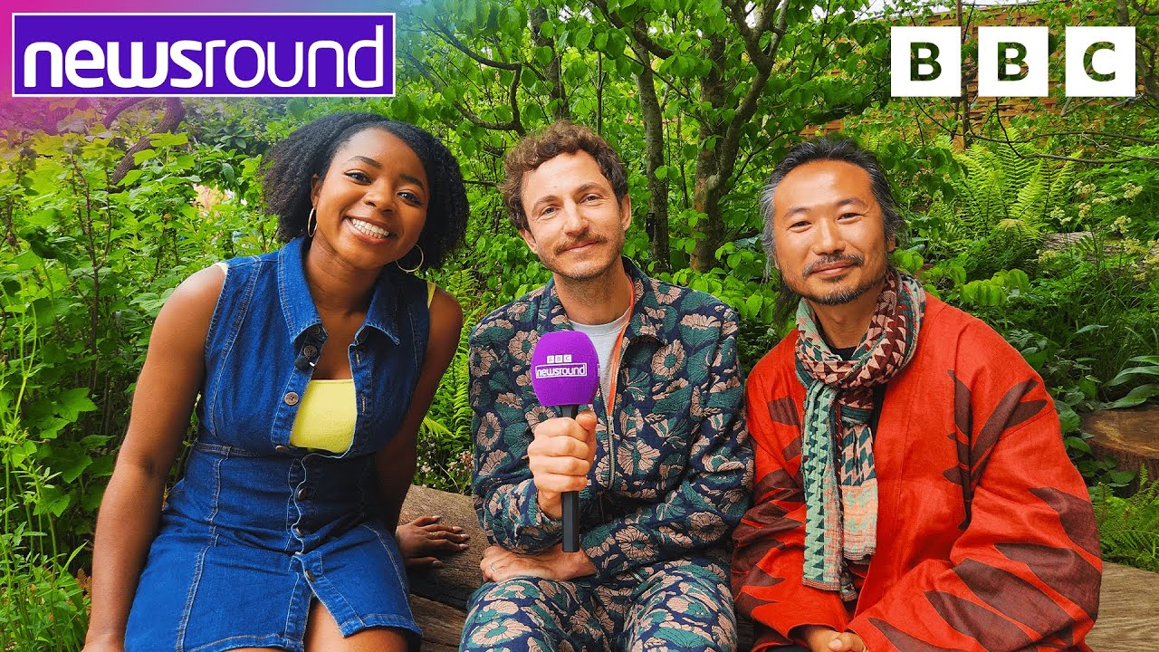 The AI garden at The Chelsea Flower Show! | Newsround
