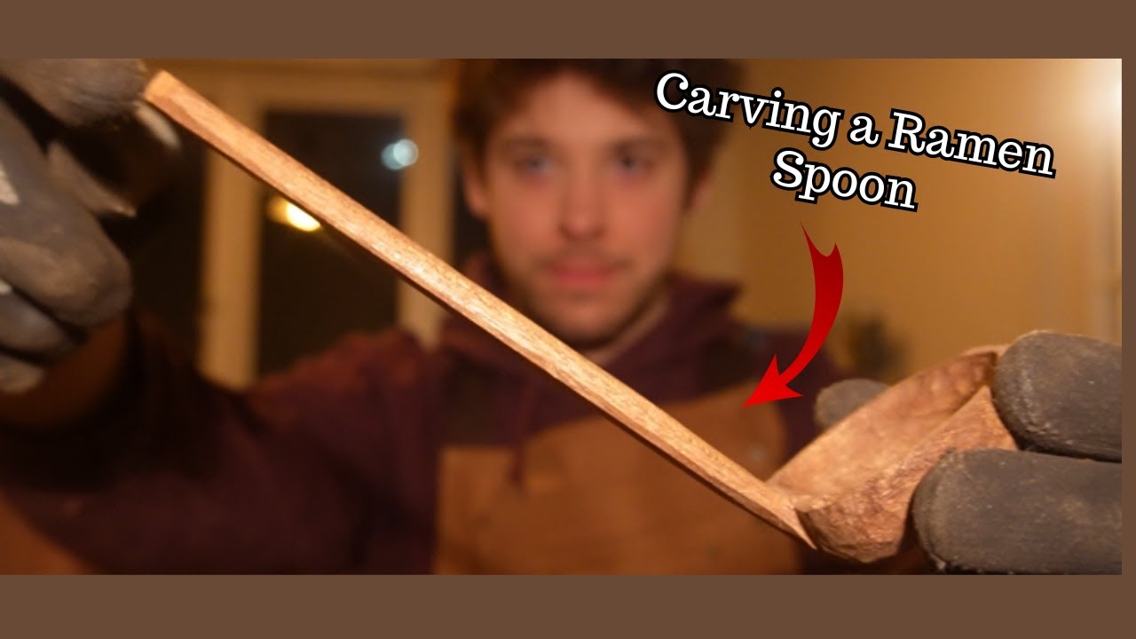Making a Ramen Spoon by Hand | Cozy Woodworking