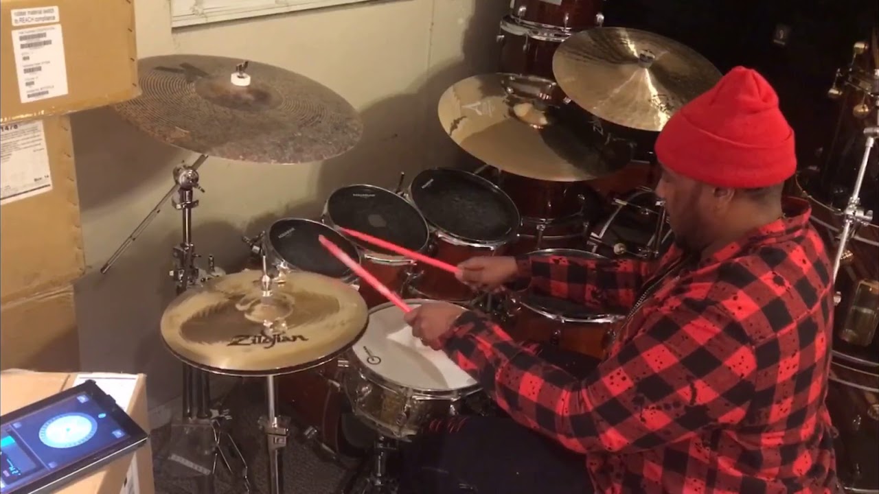 Eric Moore working out to the Metronome