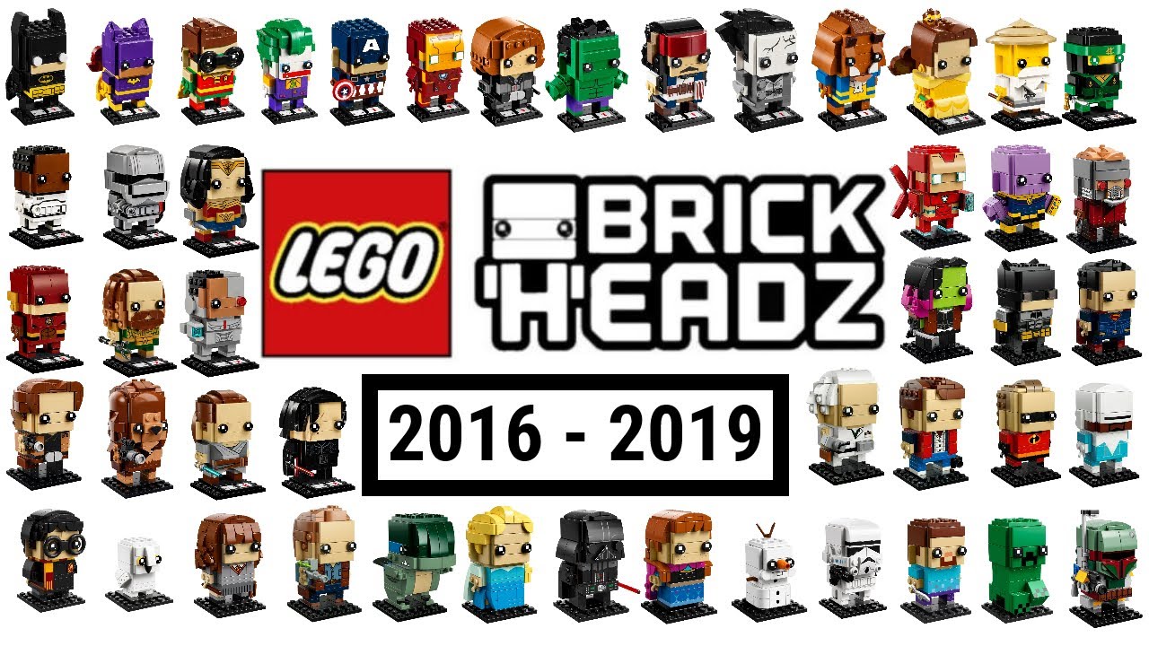 Alle LEGO BrickHeadz (2016 - 2019) | + meine Sammlung!