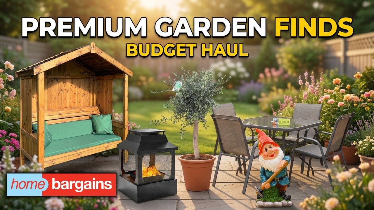 Home Bargains NEW Garden Finds 2026 🌿 Budget Garden Must-Haves!