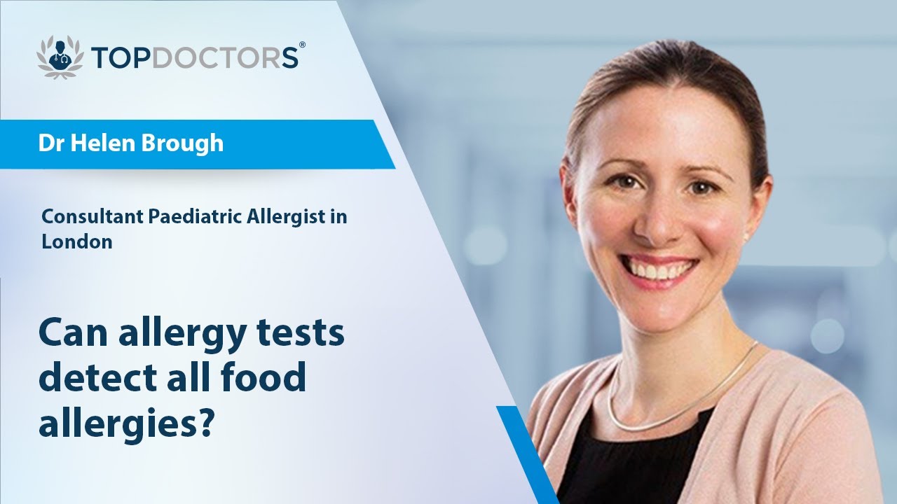 Can allergy tests detect all food allergies? - Online interview