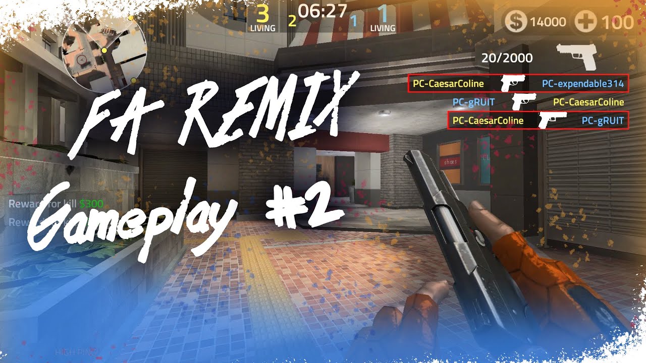 Forward Assault Remix Gameplay #2 GunGame Mode