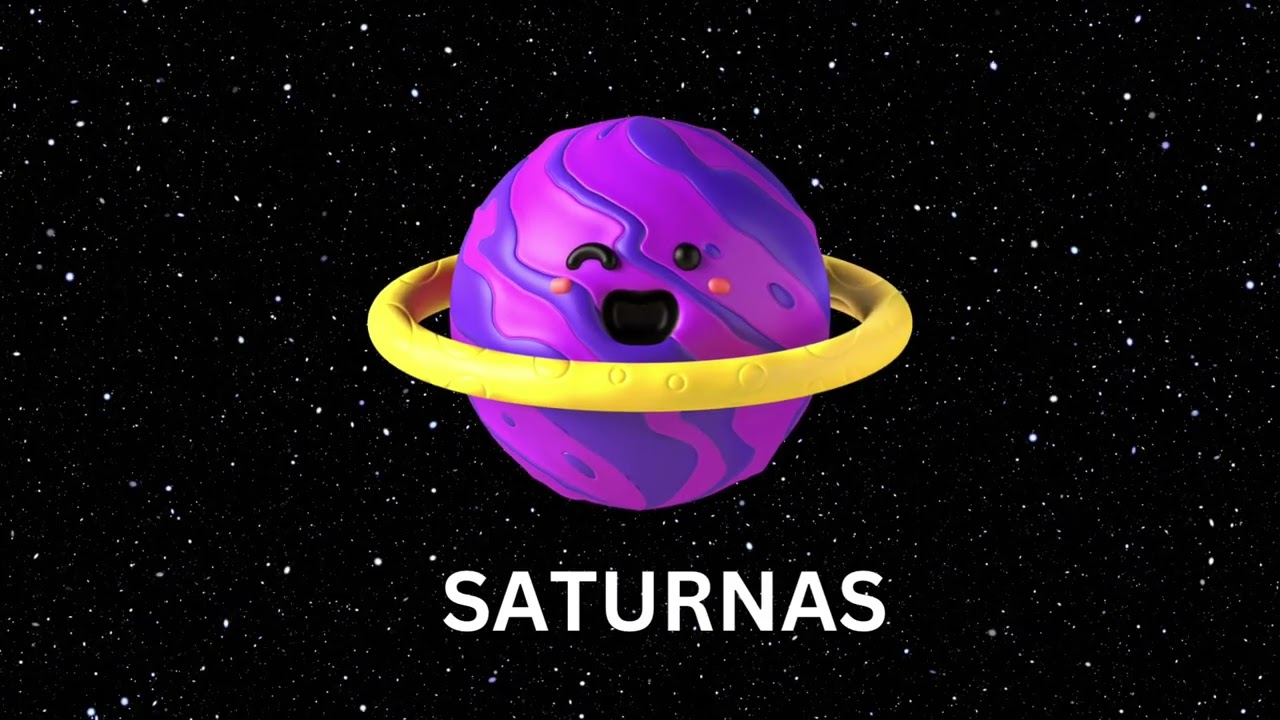 &ldquo;Kosmoso platybės&rdquo;  planetos, saulės sistema, palydovai. 🪐 pažintinis filmukas