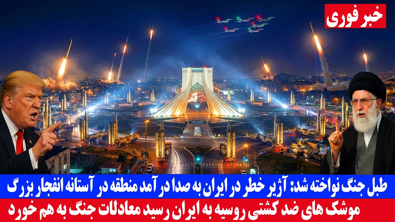 خبر عاجل : طبل جنگ نواخته شد آژیر خطر در ایران به صدا درآمد منطقه در آستانه انفجار 
