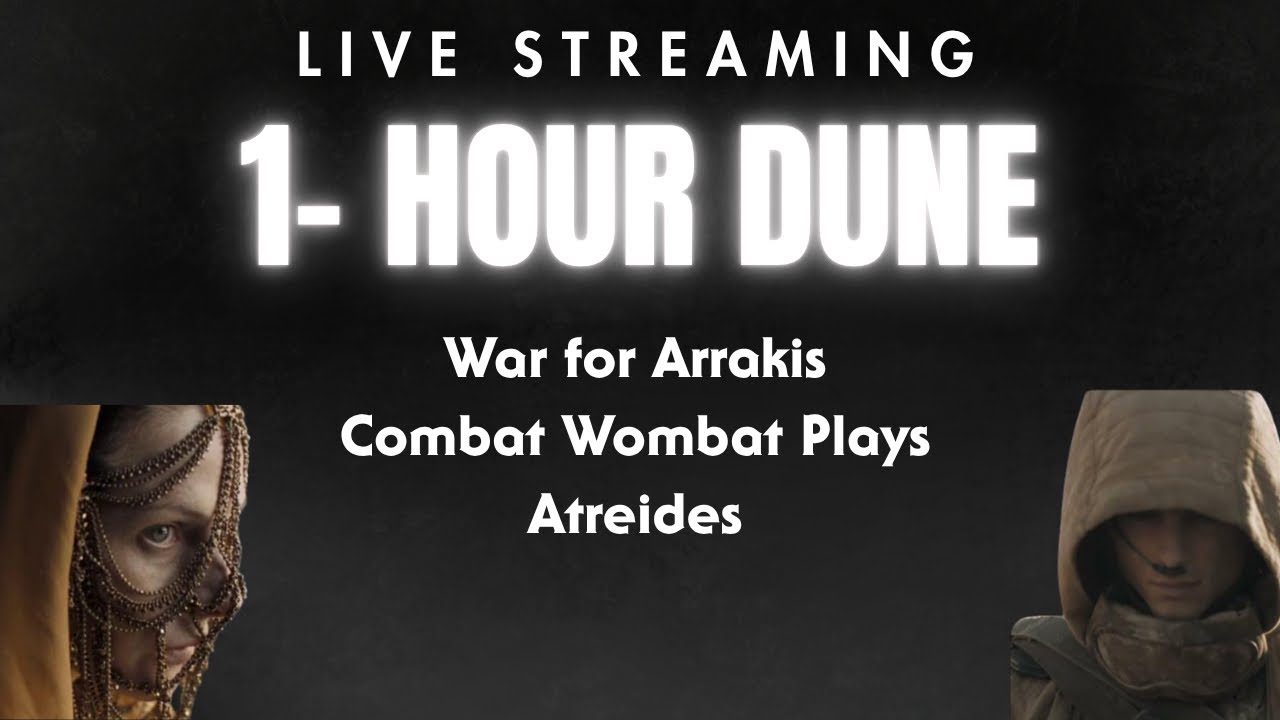 Rematch! Live Game! Playing Atreides again!