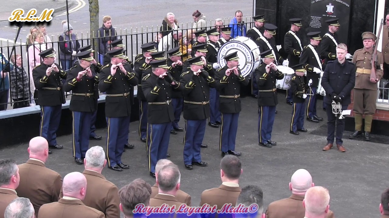 Shankill Somme Association Memorial Service 2018