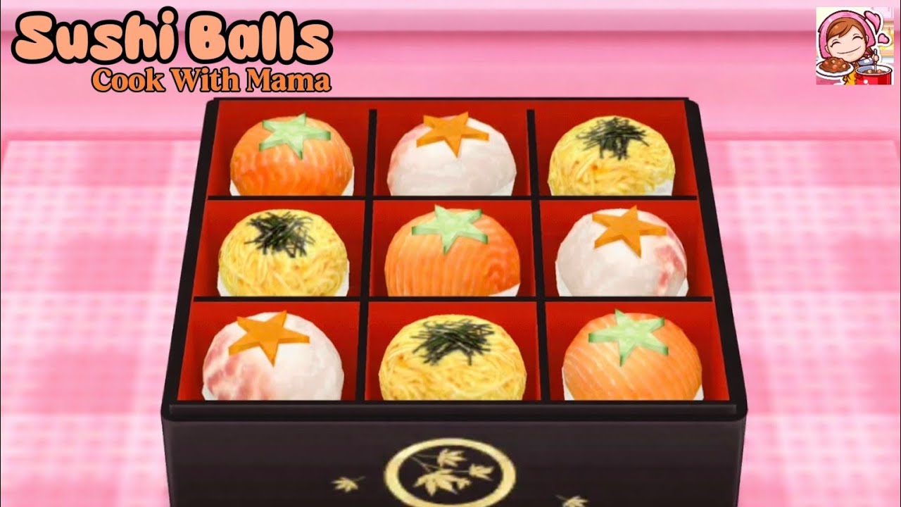 Cooking 10 : Sushi Balls - COOKING MAMA || Walkthrough Gameplay