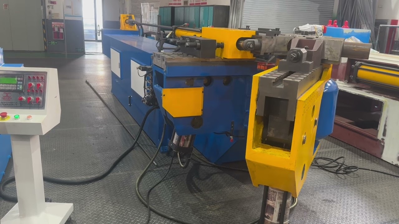 DW130NC manual pipe bending machine for large diameter