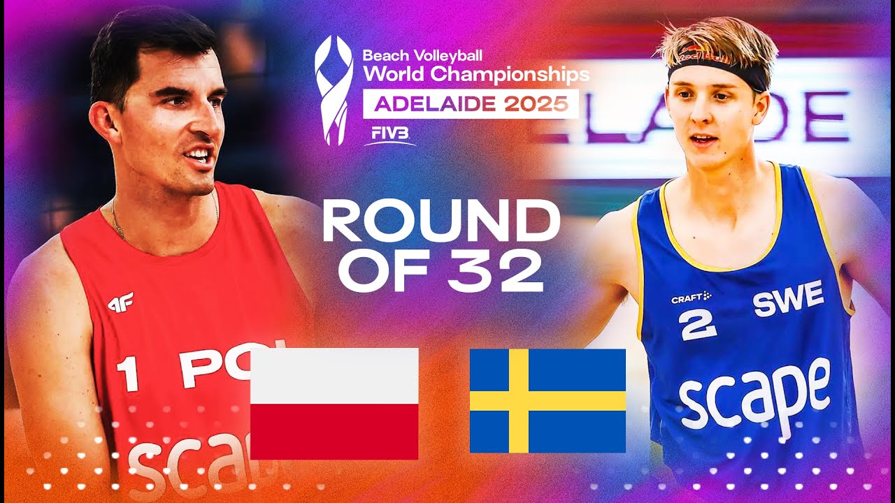 Bryl/Losiak vs. &Aring;hman/Hellvig - Beach World Championships 2025 | Highlights | Round of 32