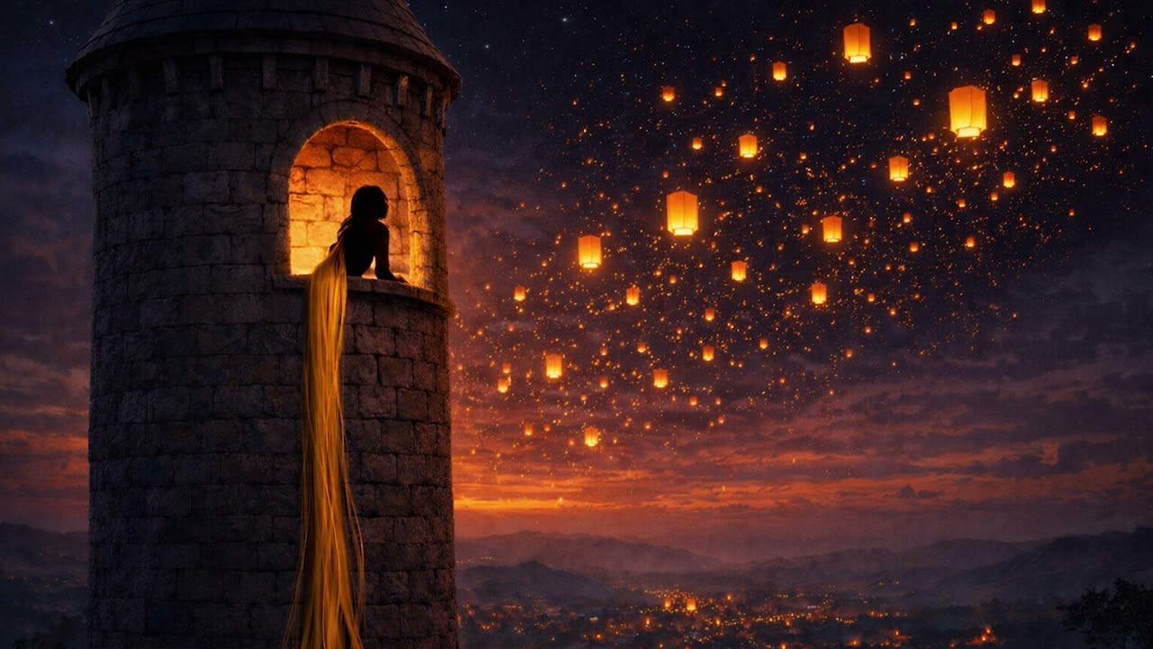 Light Beyond the Tower | Medieval Tavern Folk Song | Cozy Fantasy Music