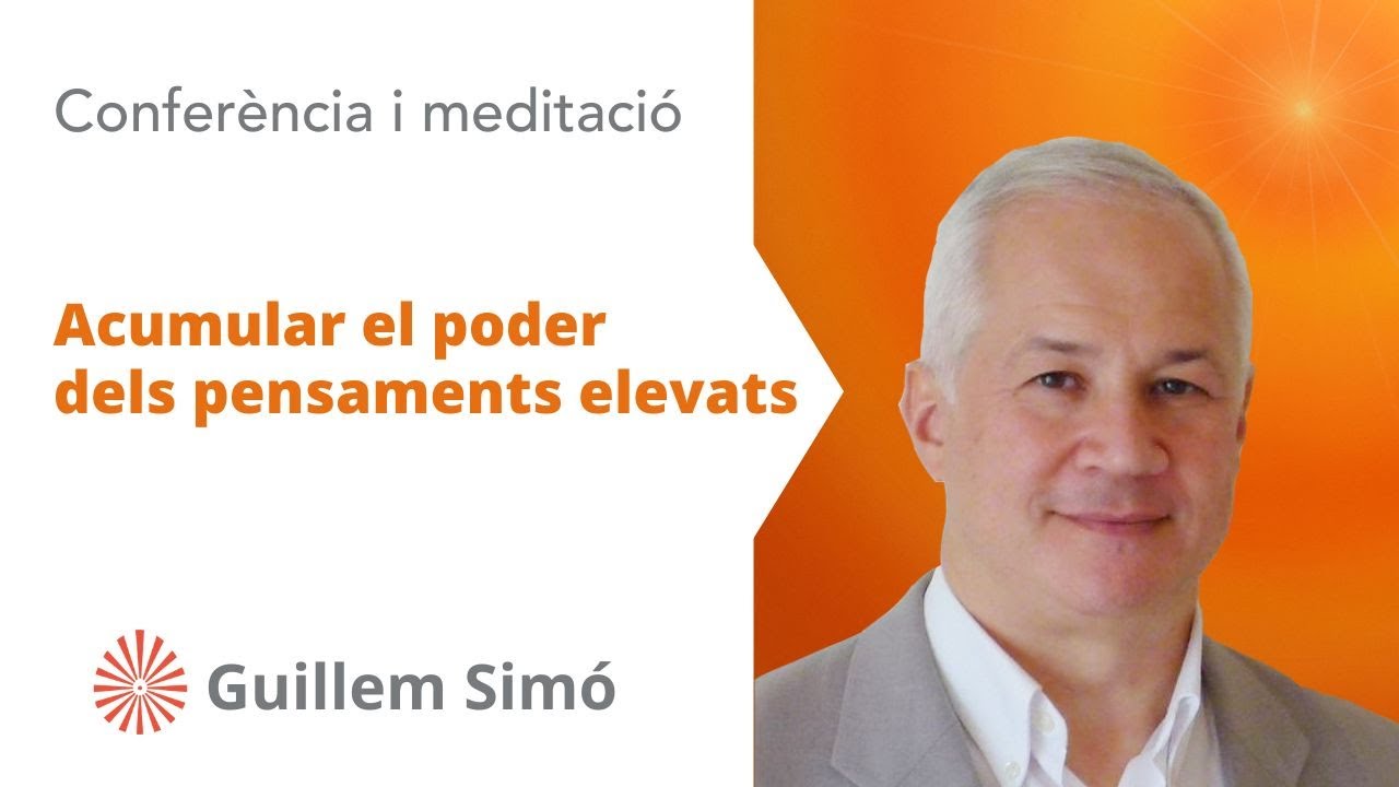 Meditació i conferència: 