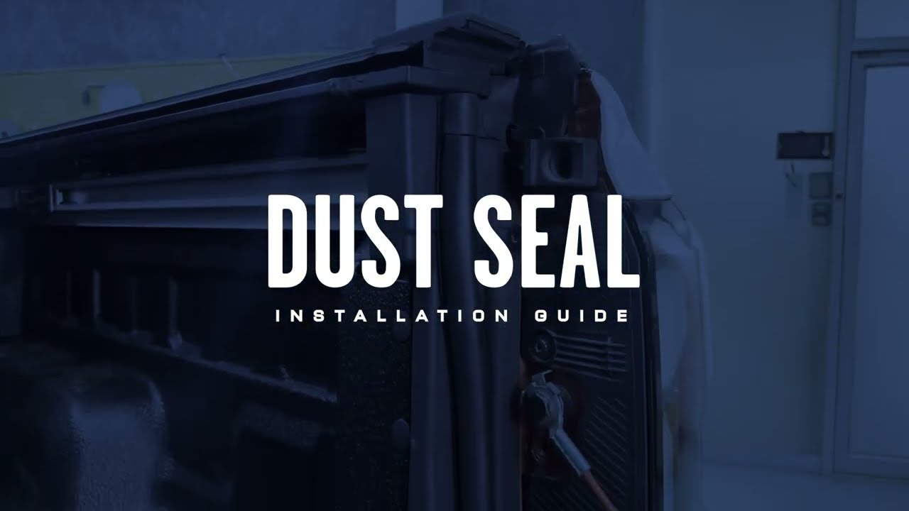 Installation of Tailgate Dust Seal Kit - Aeroklas