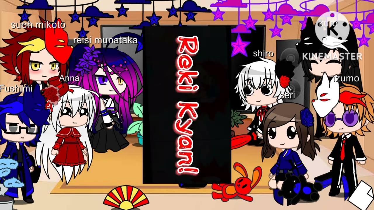 k project react to yata misaki as reki kyan gacha club (no part 2)