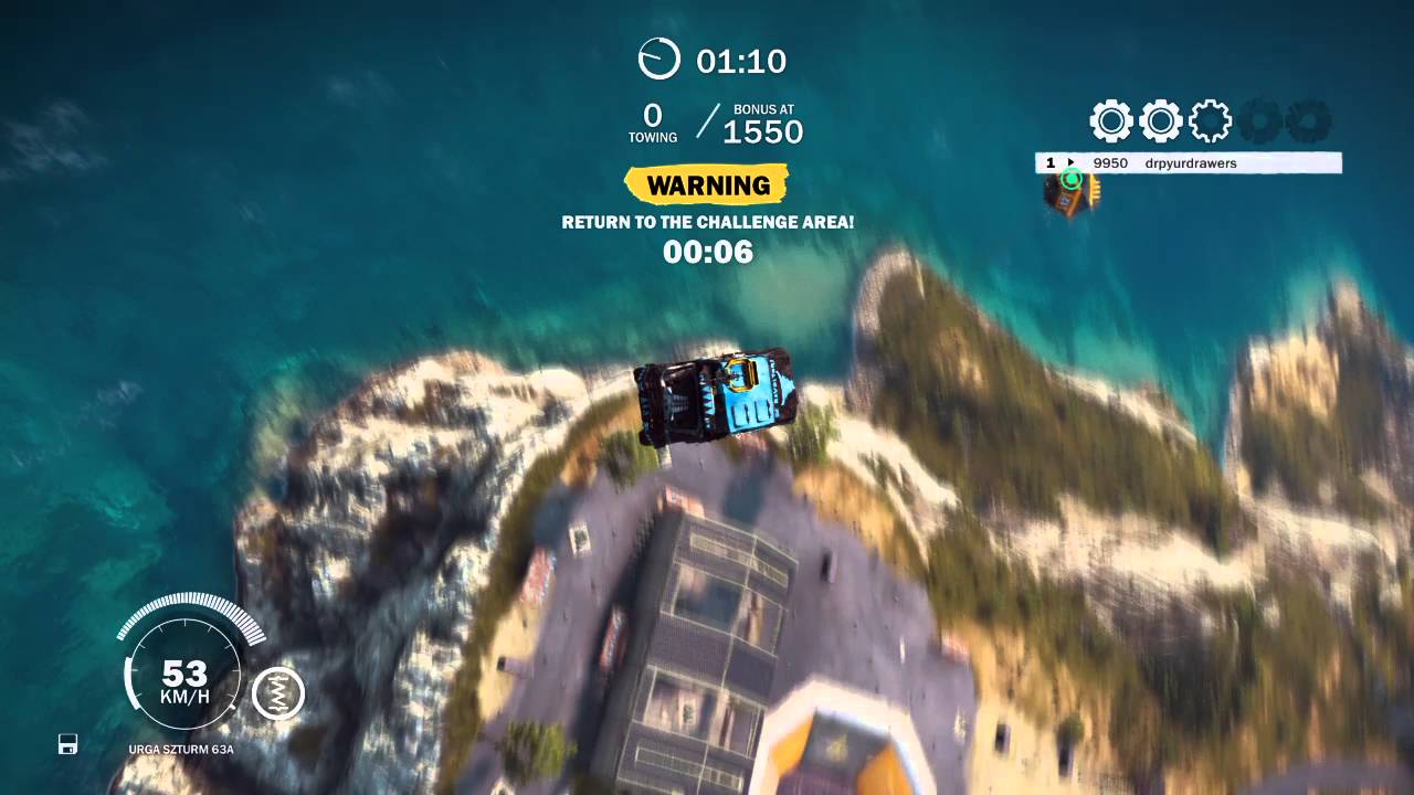 Just Cause 3 scrapyard scramble explosion