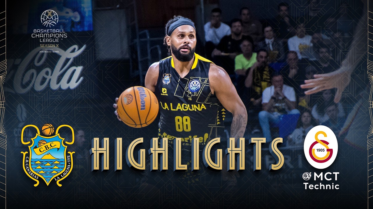 La Laguna Tenerife v Galatasaray MCT Technic | Quarter-Finals | Highlights | #BasketballCL 2025-26