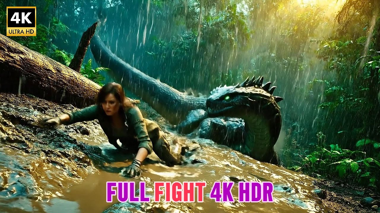 Kong vs the Poison Basilisk — FULL FIGHT (4K HDR) | Cinematic Kaiju Showdown