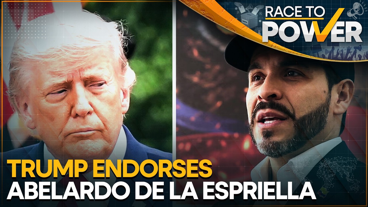 Trump Endorses Colombia's Right-Wing Hopeful Abelardo De La Espriella | Race To Power