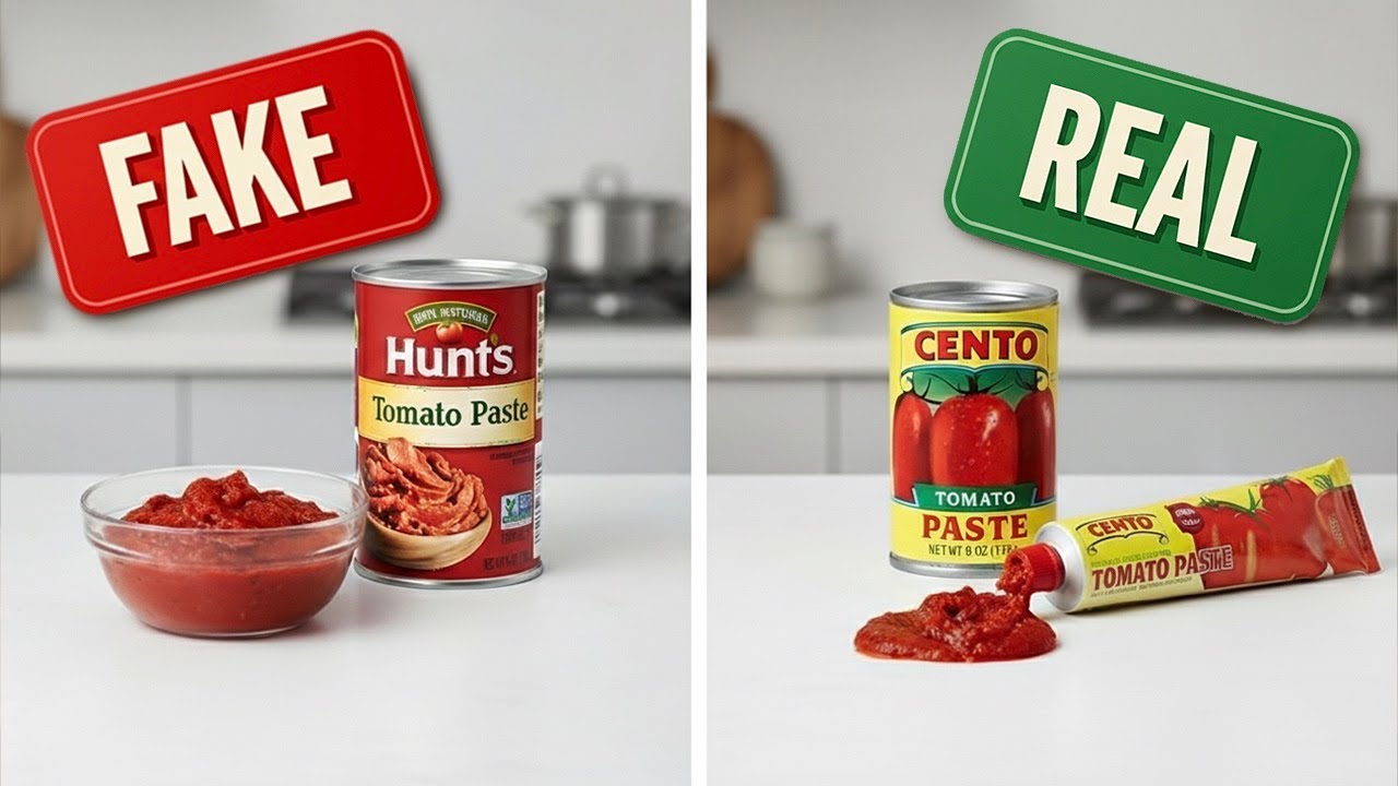 This Is Not Real Tomato Paste (Even Though The Can Says So)
