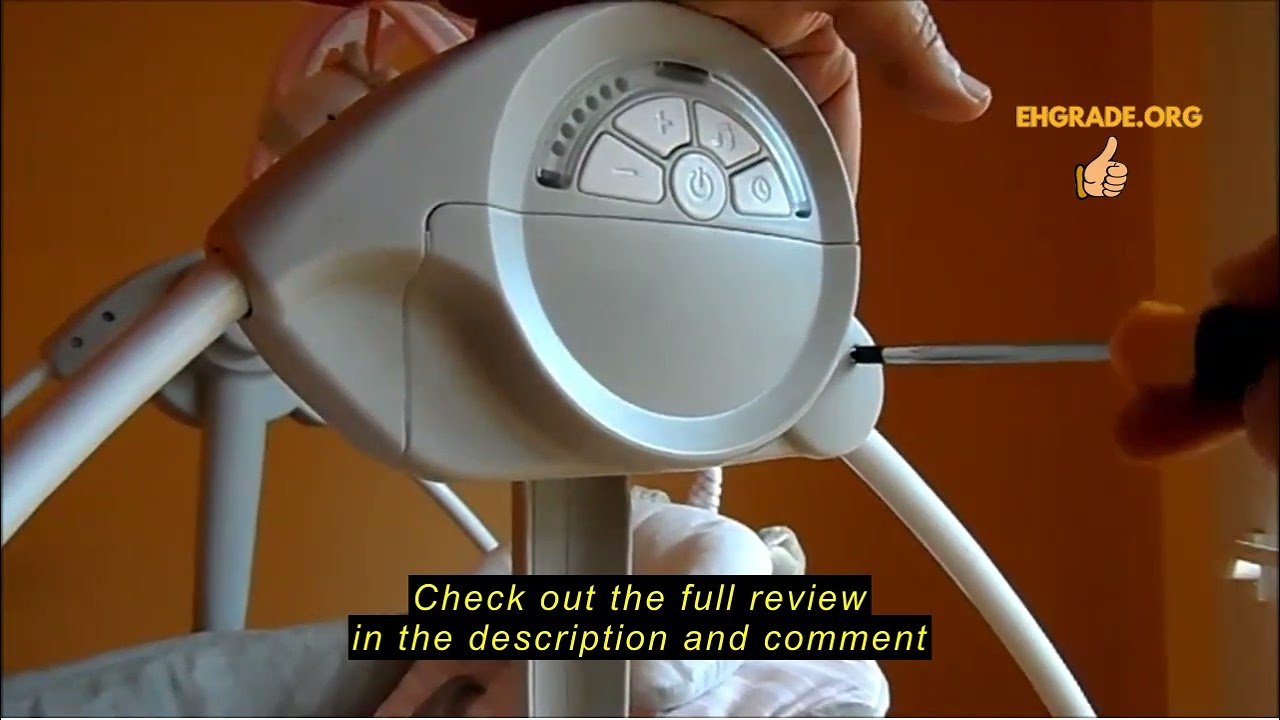 Review Ingenuity Comfort 2 Go Compact Portable 6-Speed Baby Swing with Music, Folds for Easy Travel-