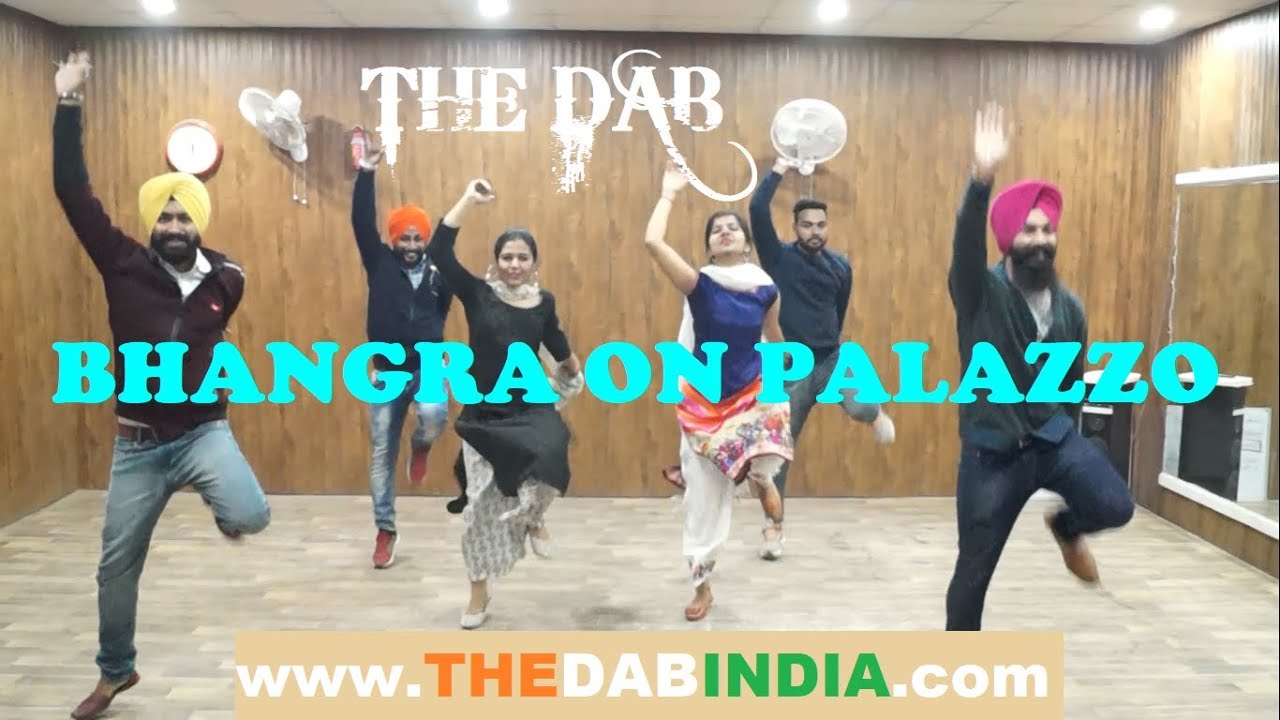 Bhangra on Palazzo | kulwinder billa | Shivjot | The Dab Dance Team