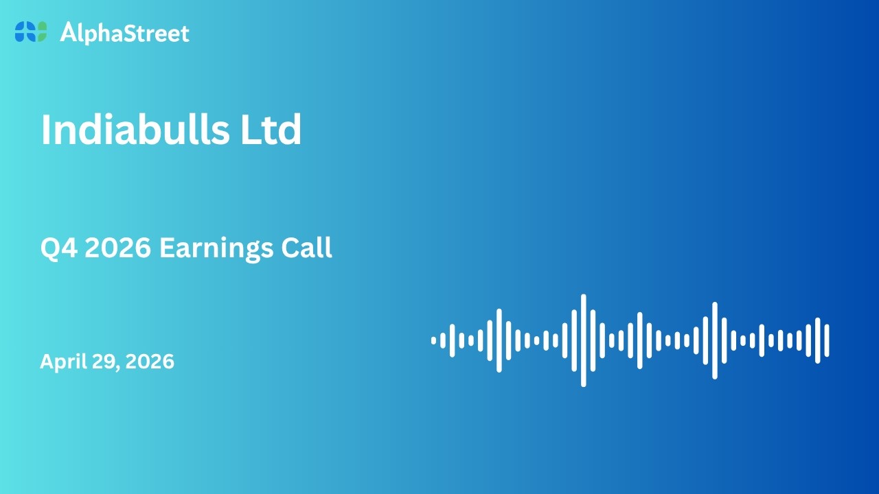 Конференц-звонок по итогам 4 квартала 2025-2026 финансового года компании Indiabulls Ltd.