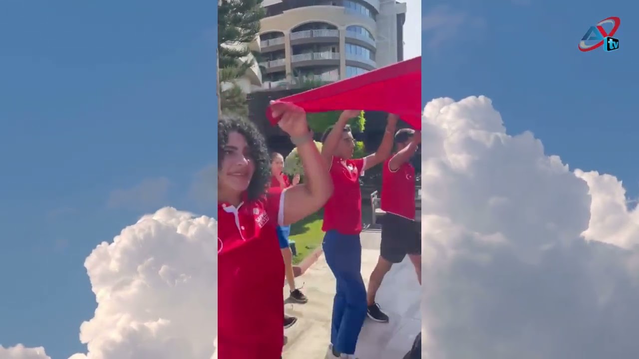 AYTV nin Moskva şəhəri üzrə aparıcı müxbirı Nisə Aslan Sadiqinin reportajı