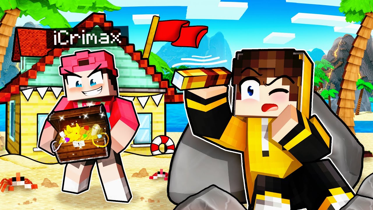 7 vs. YouTuber in Minecraft! (iCrimax KLAUT von Stanni?) Folge 3