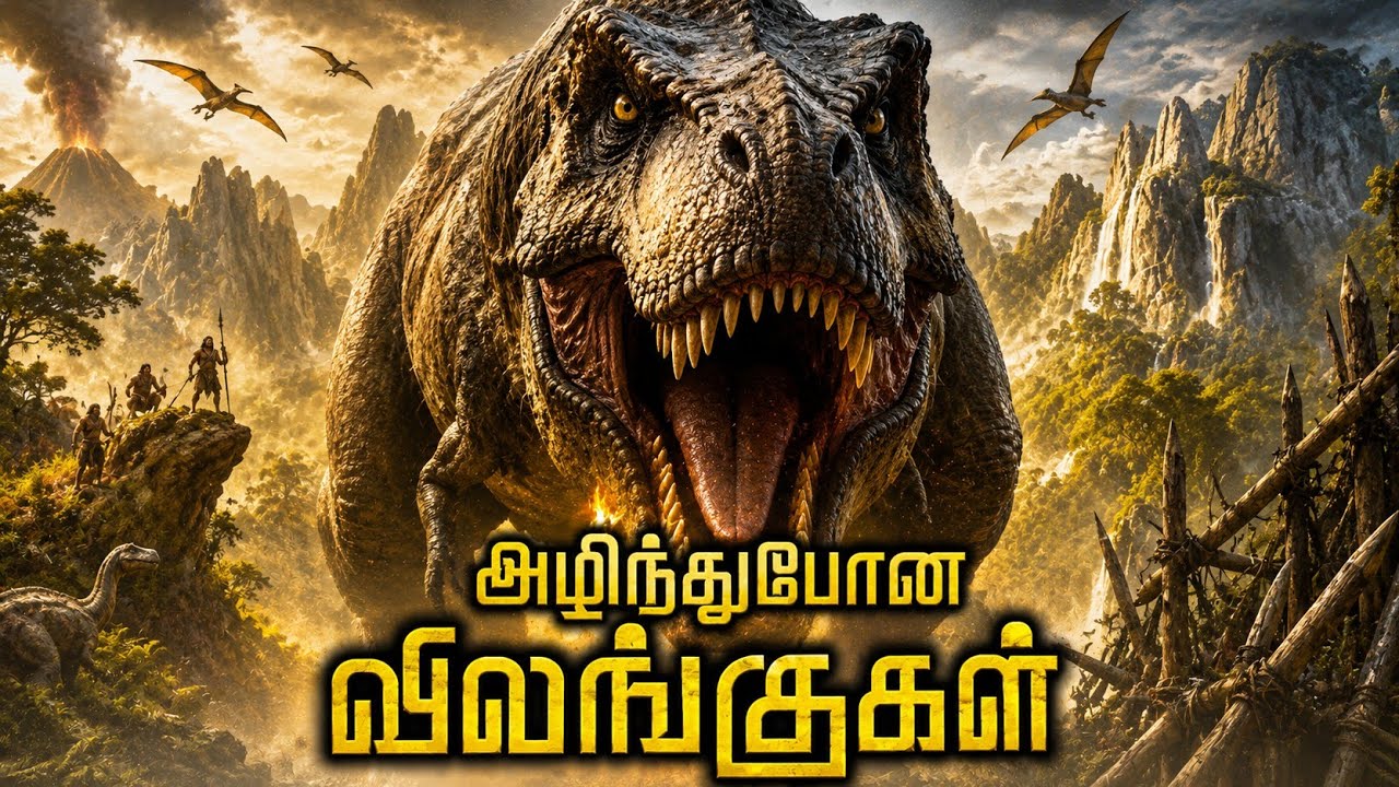 Top 10 Extinct Monsters | அழிந்து போன டைனோசரை விட பயங்கரமான விலங்குகள் | Part -2  @MrX_76 