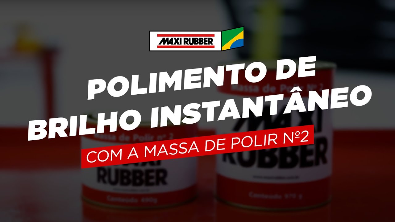 MASSA DE POLIR N&ordm;2 - MAXI RUBBER
