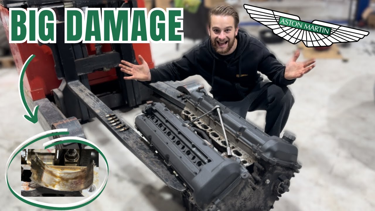 I BOUGHT ANOTHER BROKEN ASTON MARTIN DB9 ENGINE